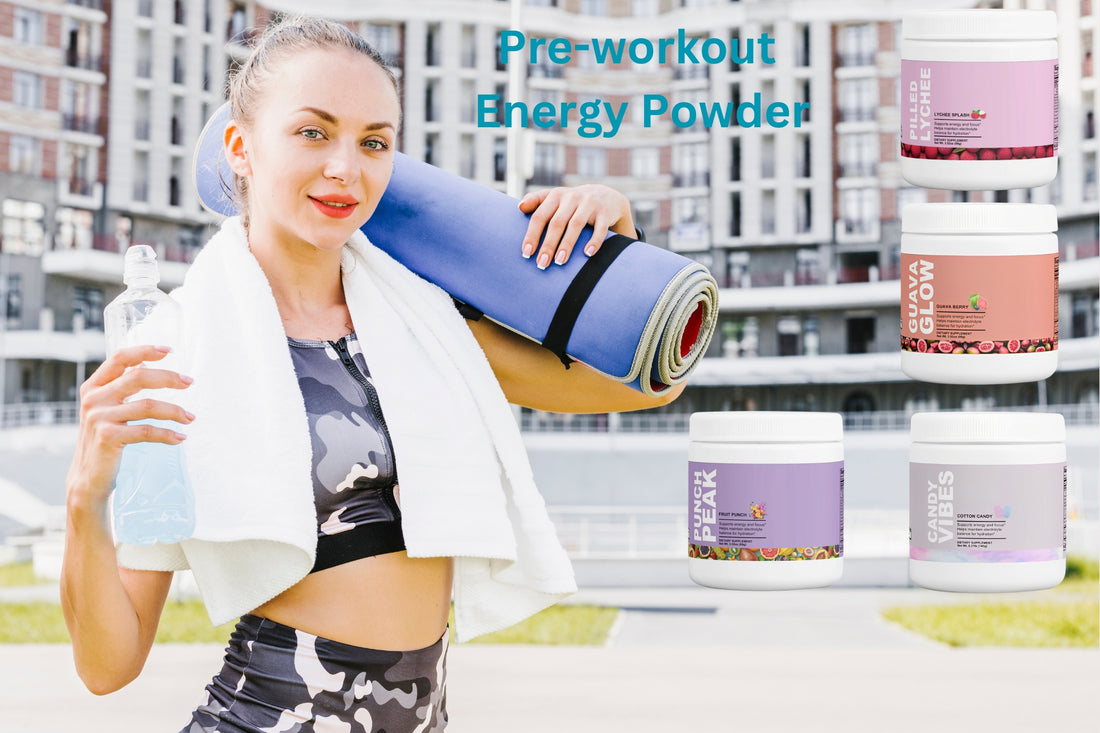 Powder Supplement for Energy Boost Before Gym Workouts