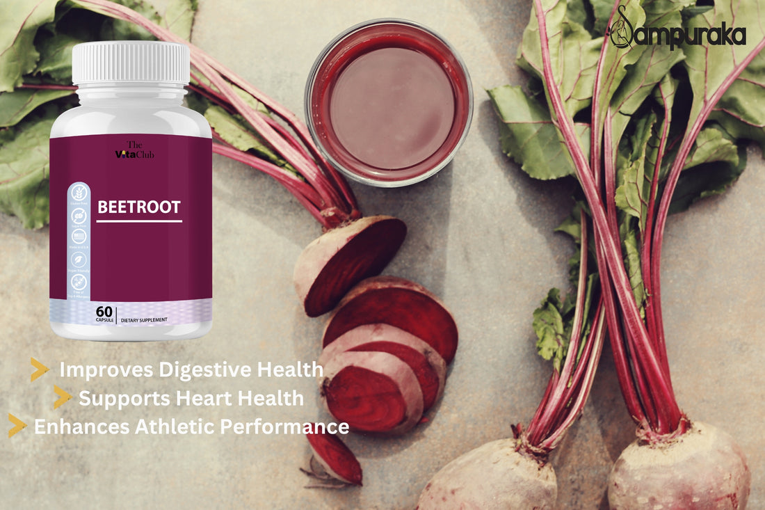 Sampuraka's Beetroot Extract Capsules: The Ultimate Nitrate Powerhouse 