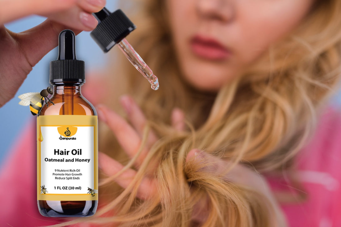 Improve Your Hair Health with Sampuraka's Eucalyptus Mint Hair Oil