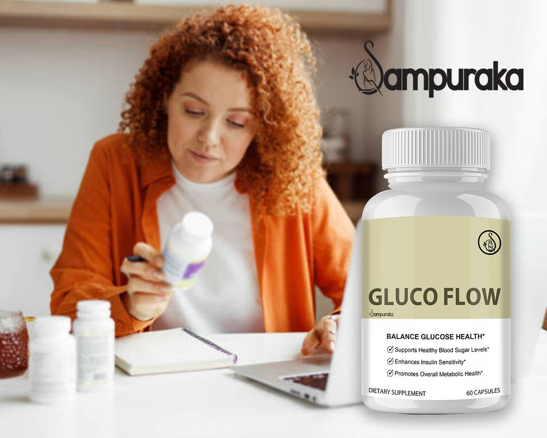  Gluco FLow Blood Sugar Blend & Natural Herbal Supplements 