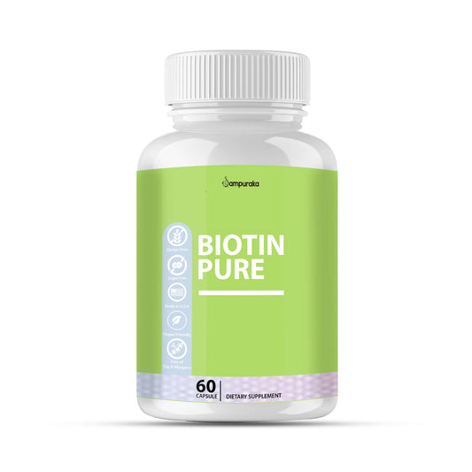 Biotin Pure Supplement - Boost Your Vitamin B Levels - sampuraka