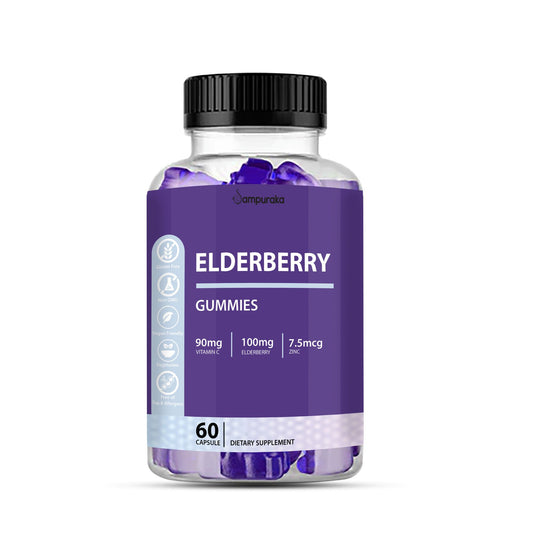 Elderberry Gummies: Daily Immune Support - sampuraka