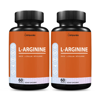 L-Arginine Supplement Capsules - sampuraka