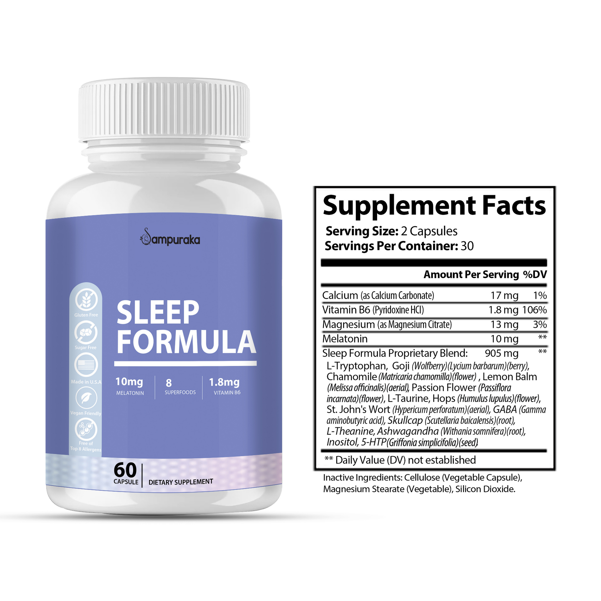 sleep formula - sampuraka