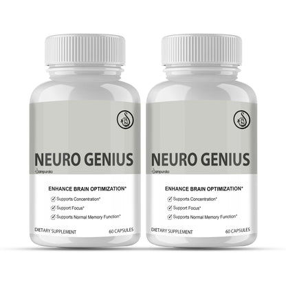 Neuro Genius - Advanced cognitive support supplement to unlock brain potential - sampuraka