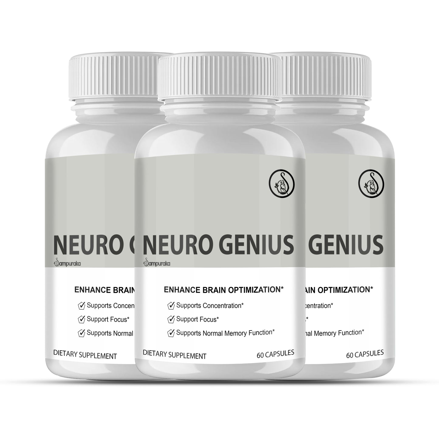 Neuro Genius - Advanced cognitive support supplement to unlock brain potential - sampuraka