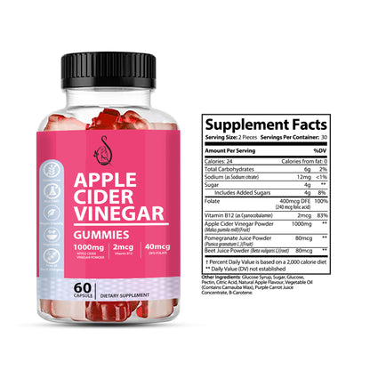 Apple Cider Vinegar Gummies for Optimal Health and Weight Management - sampuraka