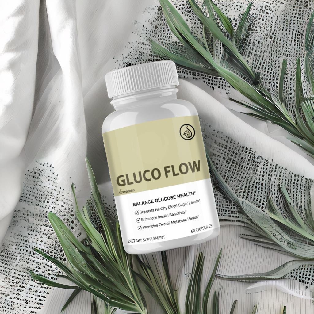 Gluco FLow - Supplements Blood Sugar Blend with Natural Herbs - sampuraka