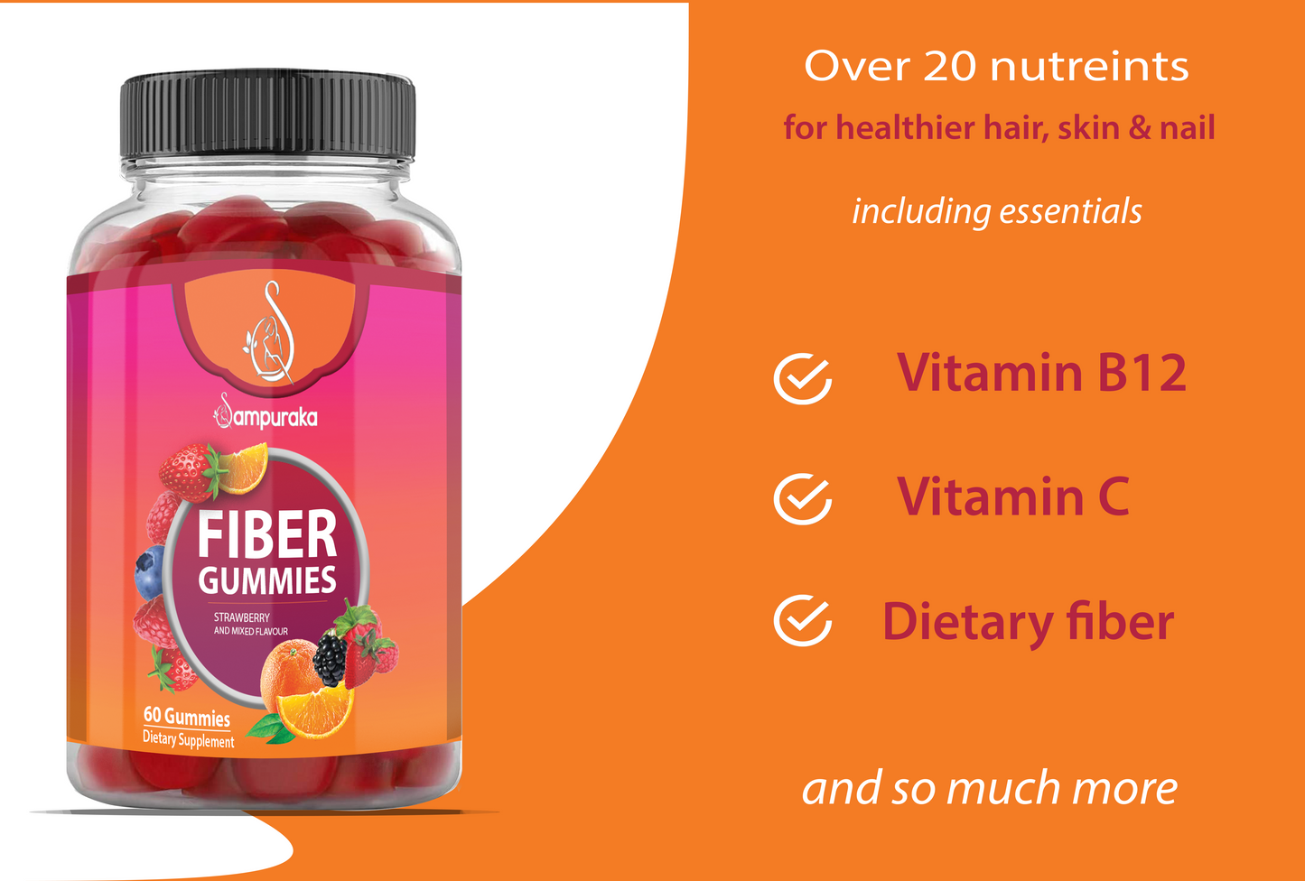 Promote Digestive Health with Our Fiber Gummies - sampuraka