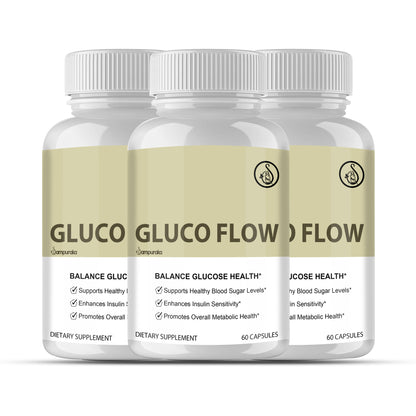 Gluco FLow - Supplements Blood Sugar Blend with Natural Herbs - sampuraka