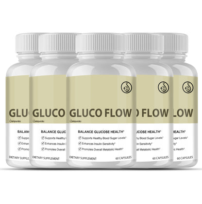 Gluco FLow - Supplements Blood Sugar Blend with Natural Herbs - sampuraka