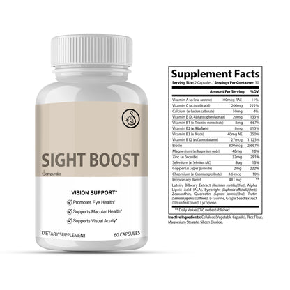 Sight Boost - Advanced Eye Health Supplement for Clear and Sharp Vision - sampuraka